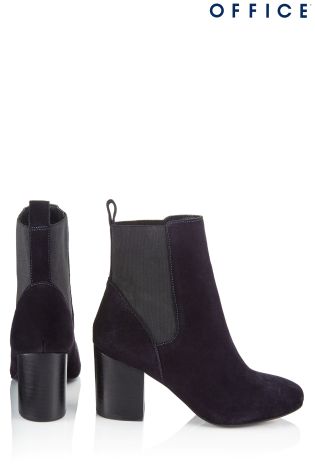 Office Block Heel Chelsea Boot